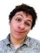 doubtful guy with a big nose