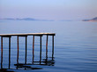 ponton sur la presqu'île de giens