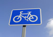 sign, cycle path