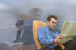 people in the office - browsing papers