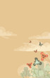 stylised wildflowers