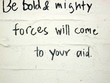 writing on the wall