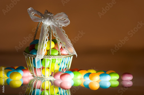 basket of jelly beans basket of jelly beans