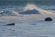 snow and water
