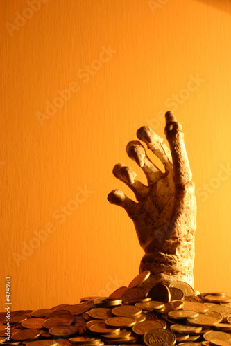 Photo: hand out of money hand out of money