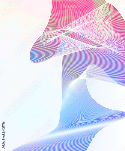 optical ribbon illusion