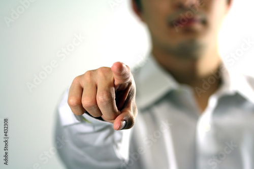Photo: businessman pointing businessman pointing