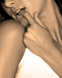 finger in mouth finger in mouth