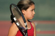 upset tennis player
