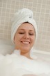 woman in bath