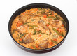 paella de conejo