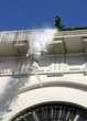cleaning of snow from roofs