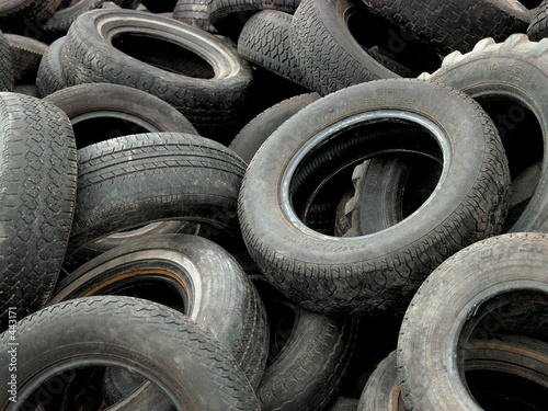 heap of tires