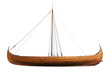 viking ship with path