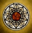 chandelier in the moscow theater