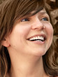 happy mature woman