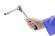 mechanic with a wrench