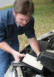 replacing auto air filter