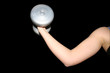 arm of a woman