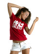 teen girl dancing