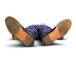 fainted man