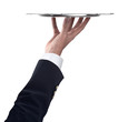 silver tray with hand and arm silver tray with hand and arm