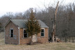 'brick' cabin - nw view