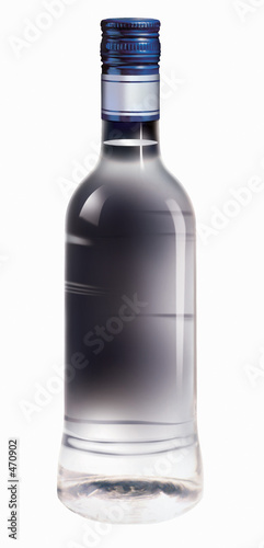 illustrated vodka bottle