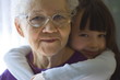happy with grandma
