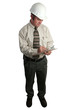 engineer taking notes - complete