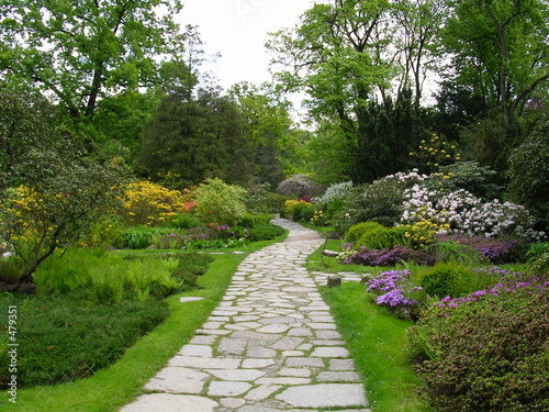 a stone pavement