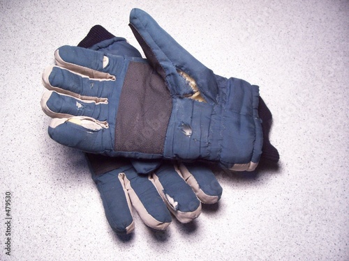 beaten gloves