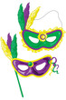 mardi gras masks