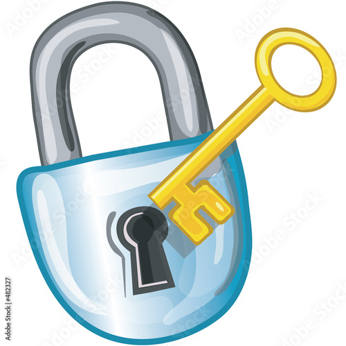 lock and key icon