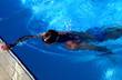 nageur en piscine