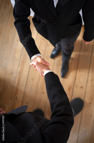 Photo: isolated handshake in high resolution isolated handshake in high resolution