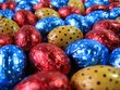 colorful easter eggs