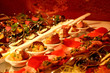 luxury spoon serve buffet