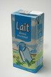 une brique de lait