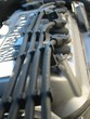 car engine with spark plugs