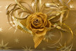 gold gift wrapping