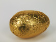 oeuf en chocolat doré