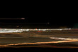 field of abstract night lights