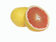 sliced grapefruit