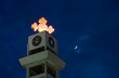 church at night in skopje