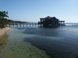 house on the beach of roatan (bay islands)