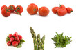 vegetable collage