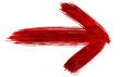 Illustration: black painted element black painted element