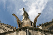 three gargoyles