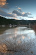 atardecer con reflejos